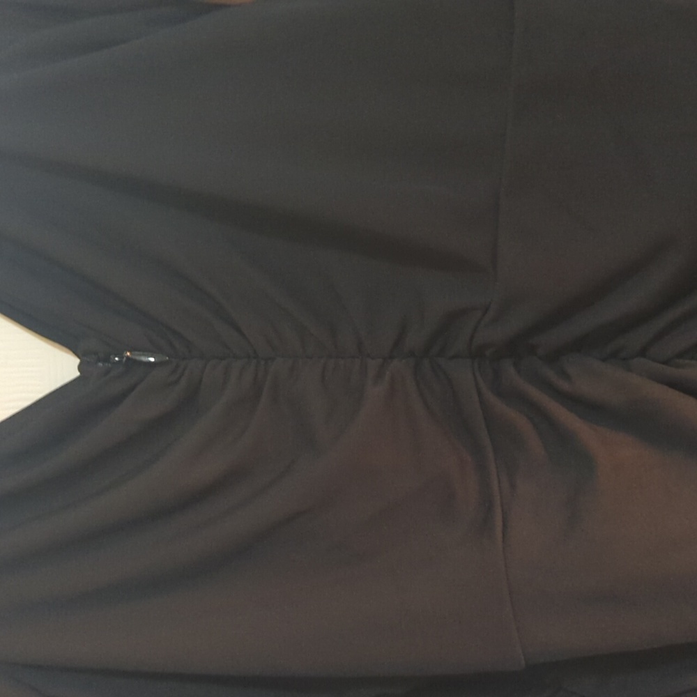 Torrid Black Ruched Dress - Picture 4 of 5